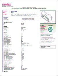 Click here to download A-70568-0022 Datasheet