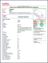 Click here to download 0039304038 Datasheet