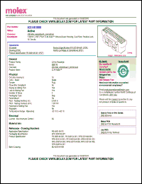 Click here to download 5031491600 Datasheet