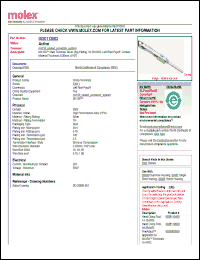 Click here to download 0330113002 Datasheet