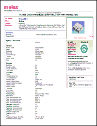 Click here to download 47272-0011 Datasheet