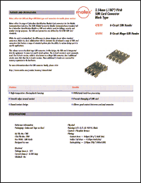 Click here to download 47494-0001 Datasheet