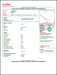 Click here to download 09-50-8121 Datasheet