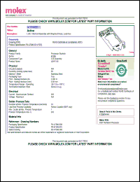 Click here to download 47596-9911 Datasheet