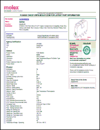 Click here to download 43650-0525 Datasheet