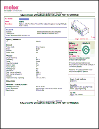 Click here to download 0511910300 Datasheet