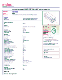 Click here to download 0521510910 Datasheet