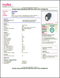 Click here to download 34062-0009 Datasheet