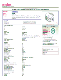 Click here to download 43045-0211 Datasheet