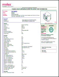 Click here to download 0481460010 Datasheet