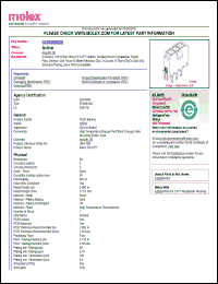 Click here to download 43650-0520 Datasheet