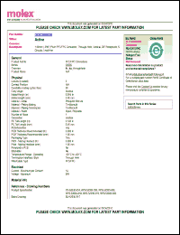 Click here to download 0520300529 Datasheet