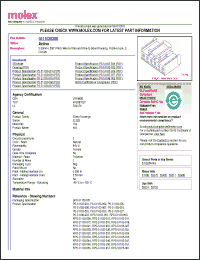 Click here to download 51103-0300 Datasheet