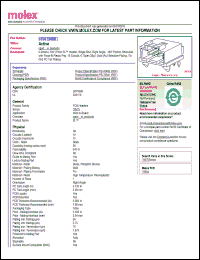 Click here to download 70575-0081 Datasheet