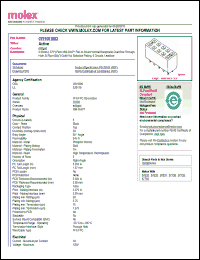 Click here to download 0791081052 Datasheet