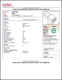 Click here to download 0981970002 Datasheet