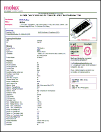 Click here to download 45830-3023 Datasheet