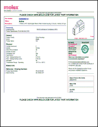 Click here to download 35965-0214 Datasheet