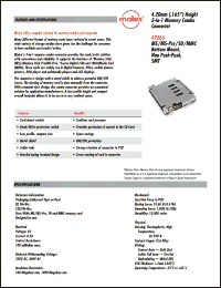 Click here to download 47265-0001 Datasheet