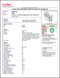 Click here to download 0015246142 Datasheet