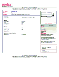 Click here to download 0598340250 Datasheet