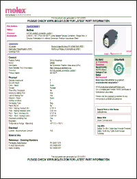 Click here to download 34062-0001 Datasheet