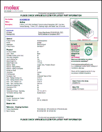 Click here to download 5016350310 Datasheet