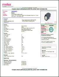 Click here to download 34062-0033 Datasheet