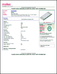 Click here to download 25002-0603 Datasheet