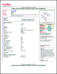 Click here to download 51110-0851 Datasheet