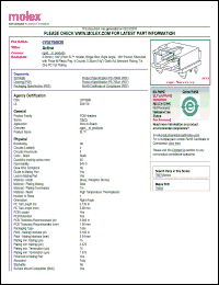 Click here to download 70575-0038 Datasheet