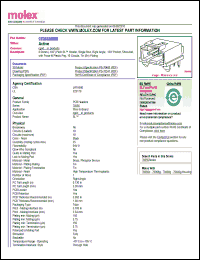 Click here to download 0705550009 Datasheet