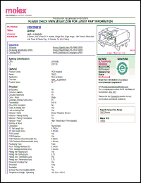 Click here to download 0705750018 Datasheet