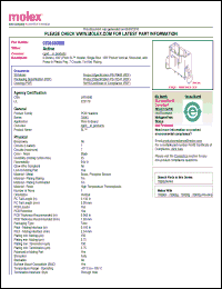 Click here to download 70545-0006 Datasheet