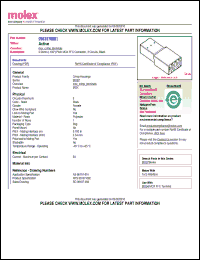 Click here to download 0981970001 Datasheet