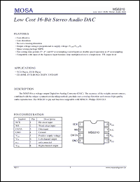 Click here to download MS6310CSGTR Datasheet