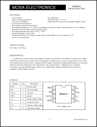 Click here to download MS6610BSTR Datasheet