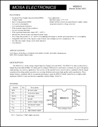 Click here to download MS6313 Datasheet