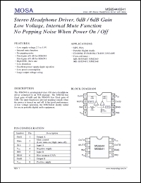 Click here to download MS6541 Datasheet