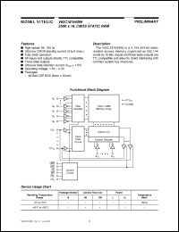 Click here to download V62C18164096L-100B Datasheet