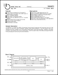 Click here to download MSS0271 Datasheet