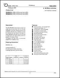 Click here to download MSU2954C40 Datasheet