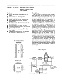 Click here to download MS7201AL-25JC Datasheet