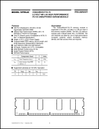Click here to download V43644R04VCTG-75 Datasheet