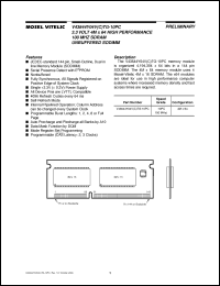 Click here to download V43644YO4VCTG-10PC Datasheet