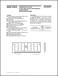 Click here to download V43648Y04VCTG-10PC Datasheet