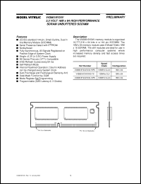 Click here to download V436616Y24VXTG-10PC Datasheet