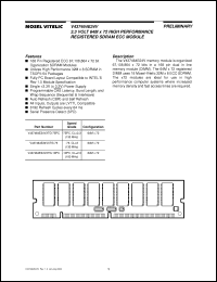 Click here to download V437464E24VXTG-10 Datasheet