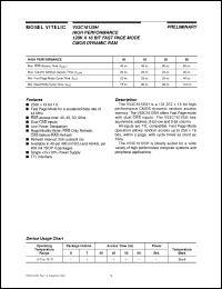 Click here to download V53C16125HT60 Datasheet