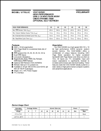 Click here to download V53C16258SHK25 Datasheet